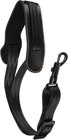 Adjustable Saxophone Neck Strap, Alto Sax Neck Strap with Soft Pads Swivel Hook for Robust Soprano, Tenor Perfect Saxophone Accessories Gift in Saudi Arabia