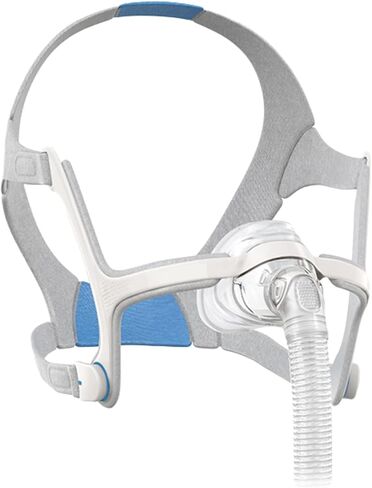 قناع CPAP، أقنعة الأنف CPAP لـ Airfit N20، قناع الأنف CPAP مع غطاء للرأس، إطار، أنبوب ووسادة لـ N20، قناع توقف التنفس أثناء النوم قابل لإعادة الاستخدام، مقاس M in Kuwait