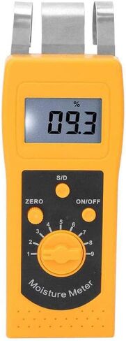 Textile Moisture Meter Tester Analyzer Measuring Range 0.0% to 90% for Cotton Clothes Yarn Wool in Kuwait