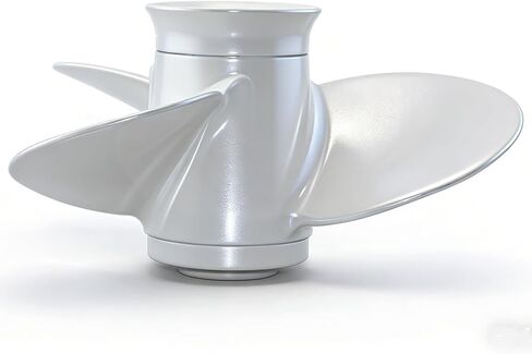 9 7/8 x 11 1/4-F OEM المروحة الخارجية تناسب Yamaha Boat Motos F25/20HP/25hp/30hp، رقم المرجع 664-45947-01-EL، 10 أسنان خددية، Rh (9.875x11.25) in Saudi Arabia