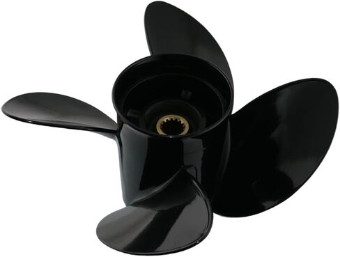 Boatman OEM Grade 4 Blade Outboard Propeller 14x13,14x15,14x17,14x19,14x21 for Suzuki Engine DF50/60/70/90/100/115/140HP with 15 Spline Tooth,RH in Saudi Arabia