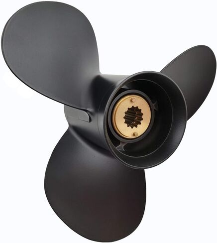 Max Motosports Aluminum Propeller 10 3/8 X 14 fits for Mercury 25-70HP 48-816706A45 13 Spline Prop Shaft 10-3/8" x 14" Pitch in Saudi Arabia