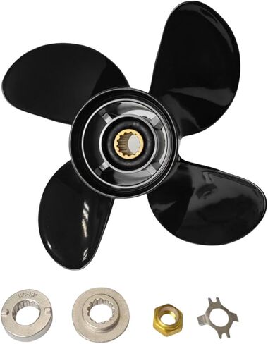 المروحة للزئبق الخارجي 25-70 HP محرك القارب محرك الألومنيوم الدعامة مع مجموعة صامولة المحور in Saudi Arabia