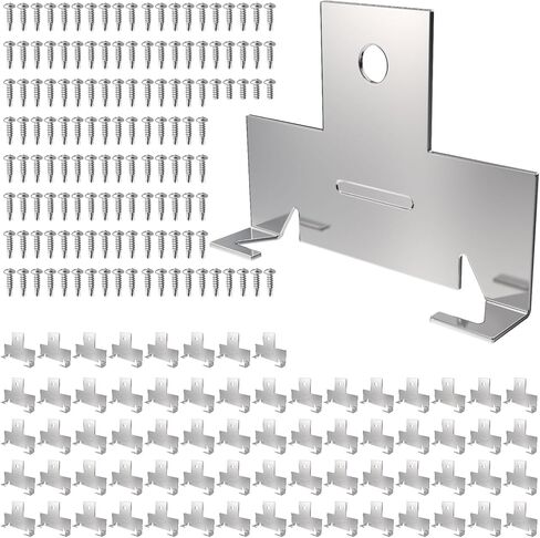 طقم مشابك إضاءة مجوفة مكون من 34 قطعة لتعديل علب الإضاءة المجوفة، برغي ذاتي التنصت، يستخدم مع نوابض الالتواء in Kuwait