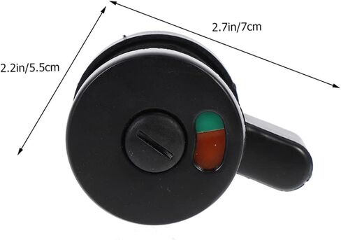 OSALADI 4pcs Plastic Privacy Indicator Door Lock for Public Restroom Stalls Easy Install Bathroom Partition Lock Occupied Indicator for Enhanced Privacy in Saudi Arabia
