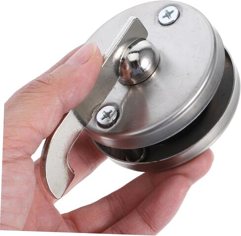 VILLCASE Stainless Steel Privacy Door Lock for Restrooms Keyless Indicator Lock Vacant Occupied Sign Heavy-Duty Security Hardware for Public Bathroom Partitions for Commercial Use in Saudi Arabia