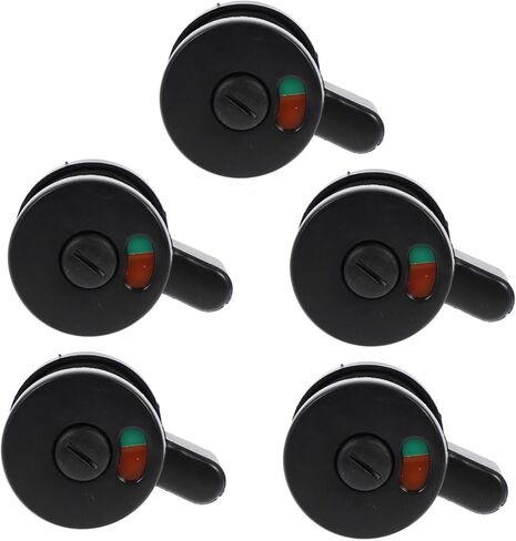 NUOBESTY 5pcs Electronic Door Lock Open Close Indicator for Public Toilets Partition Doors in Saudi Arabia