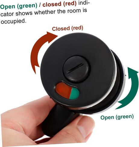 NUOBESTY 5pcs Electronic Door Lock Open Close Indicator for Public Toilets Partition Doors in Saudi Arabia