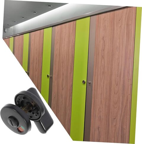 NUOBESTY 5pcs Electronic Door Lock Open Close Indicator for Public Toilets Partition Doors in Saudi Arabia