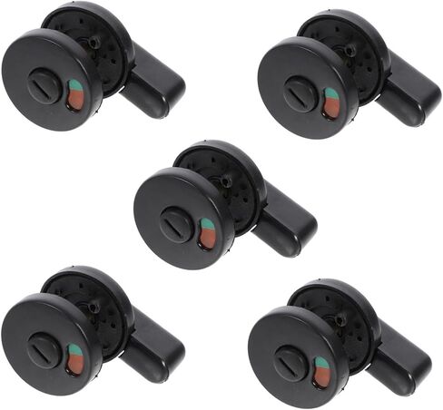 5 قطعة مقبض قفل للمراحيض رافعة قابلة للتدوير مؤشر الخصوصية للمكاتب والمباني العامة in Kuwait