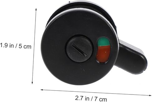 5 قطعة مقبض قفل للمراحيض رافعة قابلة للتدوير مؤشر الخصوصية للمكاتب والمباني العامة in Kuwait