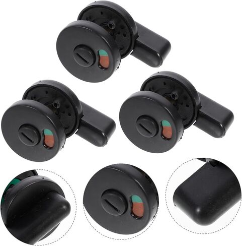 5 قطعة مقبض قفل للمراحيض رافعة قابلة للتدوير مؤشر الخصوصية للمكاتب والمباني العامة in Kuwait