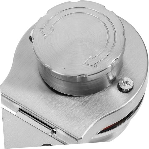 Commercial Privacy Door Lock Stainless Steel Indicator Handle with Vacant Occupied Status for Public Restrooms Easy Installation Emergency Access for Offices and Businesses in Saudi Arabia