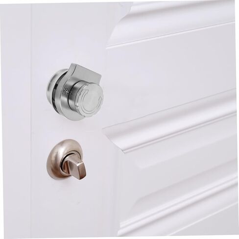 Commercial Privacy Door Lock Stainless Steel Indicator Handle with Vacant Occupied Status for Public Restrooms Easy Installation Emergency Access for Offices and Businesses in Saudi Arabia