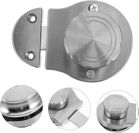 Commercial Privacy Door Lock Stainless Steel Indicator Handle with Vacant Occupied Status for Public Restrooms Easy Installation Emergency Access for Offices and Businesses in Saudi Arabia