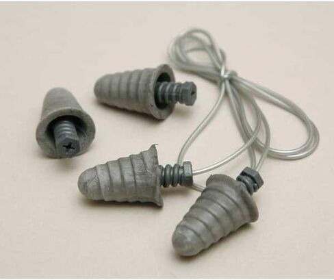 Peltor Next Skull Screw-in 30dB Protection Earplugs, Silver, 120 Uncorded Pairs, in Saudi Arabia
