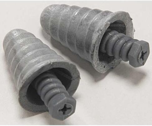 Peltor Next Skull Screw-in 30dB Protection Earplugs, Silver, 120 Uncorded Pairs, in Saudi Arabia