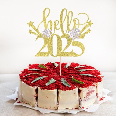 غلاف كعكة يسوع لعيد الميلاد السعيد، لوازم تزيين حفلات عيد الميلاد المسيح وأعياد الميلاد اللامعة باللون الأحمر والصليب الذهبي in Kuwait