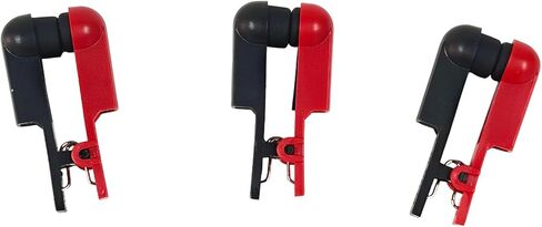 3Pcs Ear Clip Electrode with Double-Sided Soft Rubber Head, 2.0mm Housing Hole, Anti-Loosening Design, Muscle Stimulators & Accessories, Compatible with Standard 2.0mm Rods in Kuwait