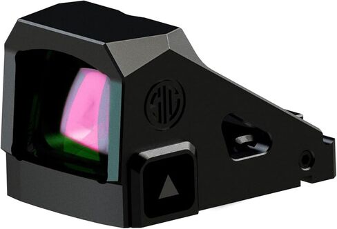 SIG SAUER Romeo-MDC Mini Daily Carry Reflex Red Dot Sight | البصمة المتصاعدة لـ RMSc | الوصول إلى خلية الطاقة ذات التحميل العلوي | 12 مستوى سطوع | غلاف ألومنيوم مقاوم للماء للمسدسات المدمجة in Saudi Arabia