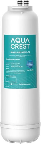 AQUA CREST RC 4 EZ-Change استبدال فلتر المياه الفاخر، بديل لـ Culligan RC-EZ-4، IC-EZ-4، US-EZ-4، RC-EZ-3، DuPont WFQTC30001، WFQTC70001، 2K جالون (حزمة من 2) ) in Kuwait