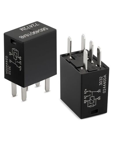 56049018AB 72472M مرحل 30A 12VDC 5Pin مناسب لكرايسلر/دودج/جيب مرحل السيارة، قطعتان in Kuwait
