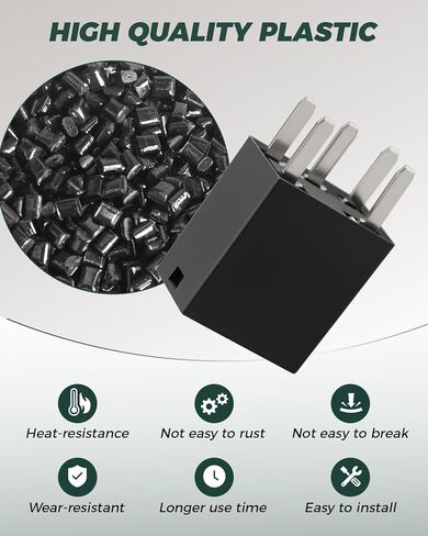 56049018AB 72472M مرحل 30A 12VDC 5Pin مناسب لكرايسلر/دودج/جيب مرحل السيارة، قطعتان in Kuwait