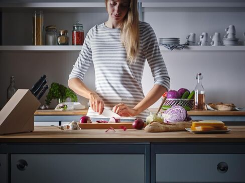 سكين طماطم WÜSTHOF Gourmet مقاس 5 بوصات، أسود in Kuwait