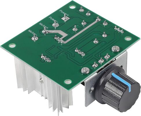 2Pcs 12V-40V 10A DC Auto PWM Motor Speed Control Switch 12V 24V 30V 40V 13KHZ Regulator Governor Speed Controller Voltage Switch 10A 50V 1000uF Regulator Dimmer in Saudi Arabia