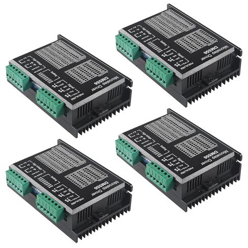 4PACK CNC Digital Stepper Driver DM556 Stepper Motor Controller 2-Phase Stepper Motor Driver 20-50V DC Max 5.6A 128 تقسيم فرعي لـ Nema 23 و24 وNema 34 Stepper Motor in Saudi Arabia