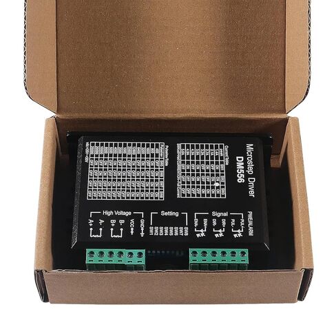4PACK CNC Digital Stepper Driver DM556 Stepper Motor Controller 2-Phase Stepper Motor Driver 20-50V DC Max 5.6A 128 تقسيم فرعي لـ Nema 23 و24 وNema 34 Stepper Motor in Saudi Arabia