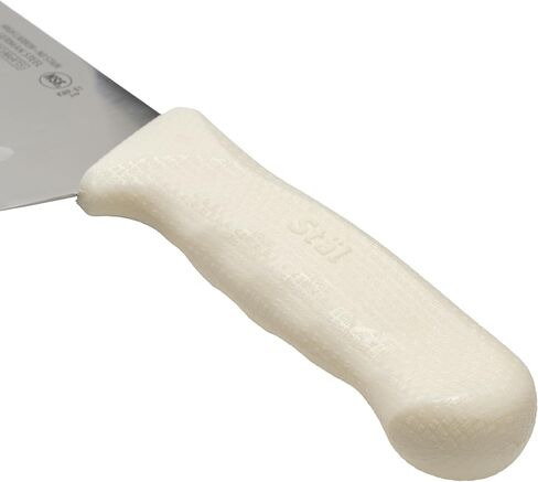 Winco 8" Commercial-Grade Chef's Knife with Hollow Handle, White in Saudi Arabia