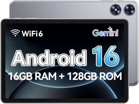 تابلت 10.1 بوصة، تابلت Android 15 مع معالج ثماني النواة، ذاكرة وصول عشوائي 24 جيجابايت، ذاكرة تخزين داخلية 128 جيجابايت، 1 تيرابايت قابلة للتوسيع، شاشة لمس IPS 1280 × 800، نظام تحديد المواقع العالمي، بطارية 8H، واي فاي 6، BT 5.0، كاميرا مزدوجة 2 ميجابكسل  in Saudi Arabia