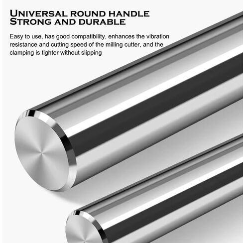 2PCS CNC Roughing End Mill Carbide HRC60 4 Flutes Tungsten Steel Milling Cutter 3mm-14mm CNC Milling Tools Router Bits for Metal (Size : 5.0 * 13 * 6D*50L) in Saudi Arabia