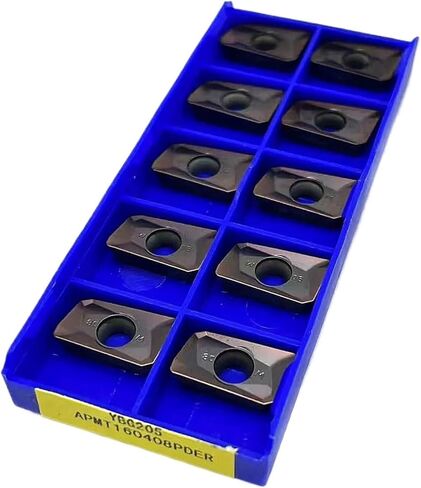 BAP400R 40 50 63 80 مم رأس مطحنة الكتف CNC، أدوات قطع الطحن، إدراج كربيد APMT1604 VP15 (الحجم: APMT160408 YBG205) in Saudi Arabia