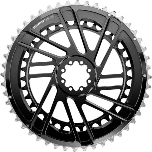 مجموعة حلقات سلسلة SRAM Force 2X - 50/37t، 2x12 سرعة، 8 مسامير، تركيب مباشر، أسود، E1 in Saudi Arabia