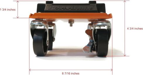 The ROP Shop Heavy Duty Set of Rol-A-Blade Caster Dollies for Snowplow Blade, 1310410 in Saudi Arabia