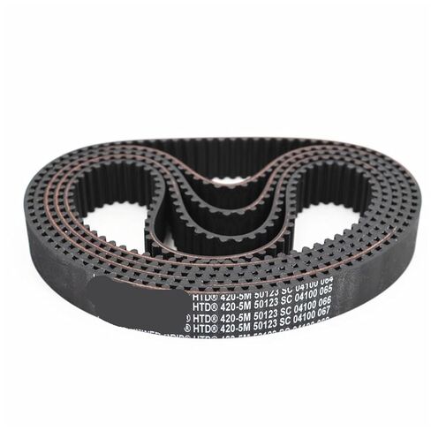 HTD 230-5M 245-5M 255-5M Power Grip Belt Tools Machine 3D Printer Motor Generator Toothed Timing 1Pcs(45mm,HTD 245-5m) in Kuwait