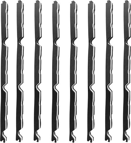 12" Foam Closure Strips with Self-Adhesive for Metal Corrugated Roofing Panels, Classic R Panels Roof Outside Weather Strips (8Pcs) in Saudi Arabia