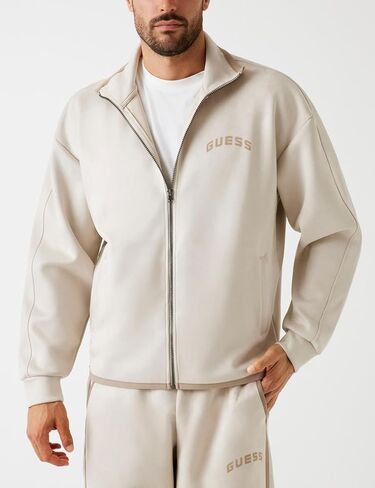 GUESS Men's Shiro Full Zip Sweatshirt in Saudi Arabia