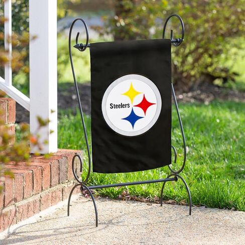 Evergreen Pittsburgh Steelers Garden Applique Flag- 12.5 x 18 Inches Outdoor Sports Decor for Homes and Gardens in Saudi Arabia