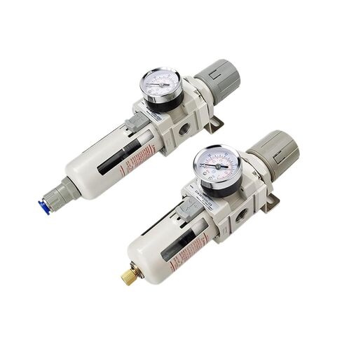 1pcs AW3000-03 Manual Air Oil-Water Separator Filter Copper G3/8'' Air Pressure Regulator Controller Pneumatic Compressor Filter(AW3000-03Fiber,Manual) in Saudi Arabia