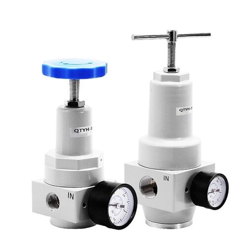 1pcs QTYH08 QTYH10 QTYH15 QTYH20 QTYH25 QTYH40 QTYH50 Air Compressor Air Pump Pneumatic High Pressure Reducing Valve(QTYH20) in Saudi Arabia