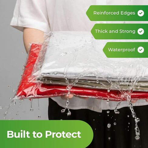 Self Sealing Cellophane Bags 9x12 Inch – 100 Count T Shirt Bags – Clear Bags For Packaging in Saudi Arabia