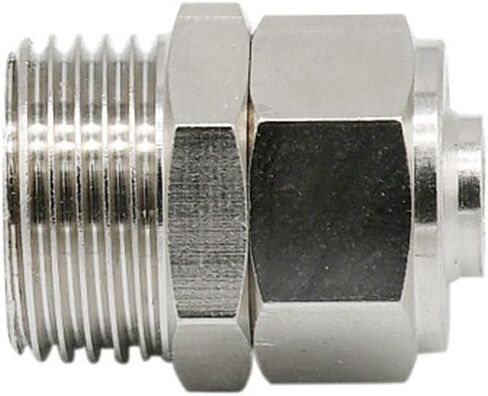 PC External Thread Pneumatic Quick-twist Joint Brass Air Pipe PC4-01/6-03 Straight-through 1Pcs(Allcopperquicktwistpc16-03) in Kuwait