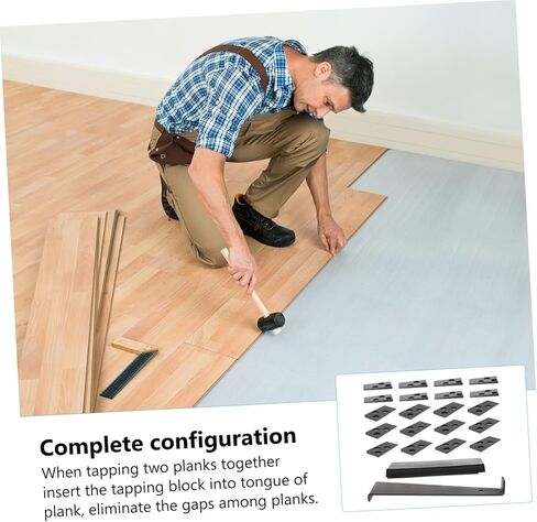 Holibanna 1Set Installation Kit with Spacers Tapping Block Pull Bar for Vinyl Plank and Hardwood Floor Projects Professional and DIY Use in Kuwait