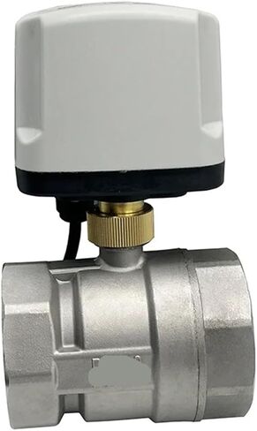 صمام كروي ملولب من الفولاذ المقاوم للصدأ DN50 نحاسي AC220V 2-Way 3-Wire 1.6Mpa مع مشغل مناسب للمياه والغاز والنفط (220VAC) in Kuwait