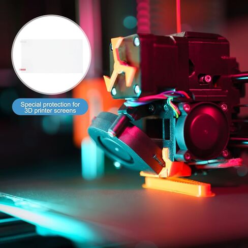 MECCANIXITY 3 قطع واقي شاشة LCD للطابعة ثلاثية الأبعاد، 13.6 بوصة أفلام واقية مقاومة للخدش مع مجموعة أدوات ومكشطة بلاستيكية لطابعات LCD الراتنج ثلاثية الأبعاد M3 Max in Kuwait