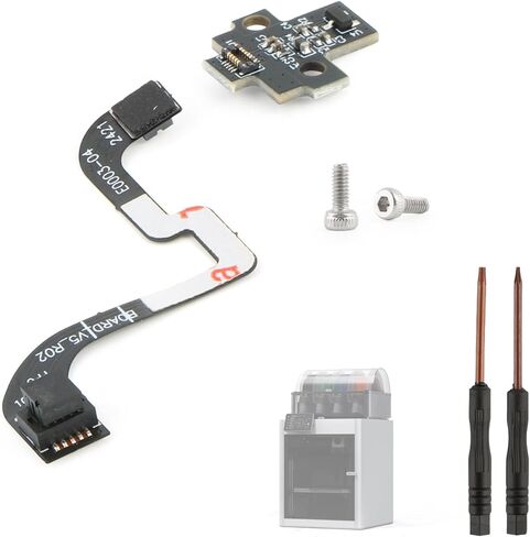 استبدال مستشعر خيوط الطارد لطابعة BambuLab P1S/P1P ثلاثية الأبعاد، لوحة تبديل قاعة الطارد، استبدال لوحة مستشعر التغذية باللون الأسود مع أداة in Kuwait