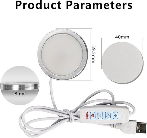 طقم مصابيح LED 4 قطع 001 ثلاثة ألوان لـ Bambu Lab MakerWorld قطع غيار نماذج الأجهزة المطبوعة ثلاثية الأبعاد، مجموعة إضاءة تعمل بالطاقة USB 5 فولت لـ Bambu P2S/P1S/X1/X1C/H2D/H2S/H2C/A1/A1 mini/Anycubic Makeronline in Kuwait